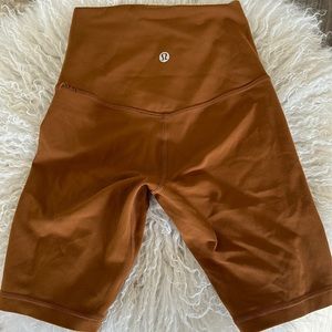 Lululemon align bike shorts size 0